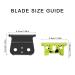 4 Replacement Blades for Andis T-Outliners Hair Trimmer - Ceramic & Black Steel Blades (Fluorescent Yellow) - Buy Online on GoSupps.com