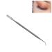 Eyelash comb eyelash lifting tool & kamm eyelash lifting separator eyelash comb metal teeth lash lifting applicator kit set for eyelash shaft lash lift accessories eyelash extension tools