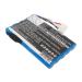 SOBOUR Battery Replacement for Nihon Kohden Part Number: SB-150D X073 -1400 -1450 -1500 1500K -1510 -1530 -1550 1550K 1550P -1560