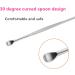 2sets Ear Wax Pickers Stainless Steel Earpick Wax Remover Curette Ear Pick Cleaner Ear Cleaner Spoon Care Ear Clean Tool - Buy Online on GoSupps.com