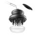 2 in 1 scalp massage brush and hair applicator bottle head massage cladding head massage brush scalp massager kimairay root comb applicator bottle for hair treatment medicine essential oil serum black