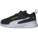 PUMA Kids Flyer Runner V INF Sneaker - Green Flash/White/Black - Size 6 UK Child - Buy Online on GoSupps.com