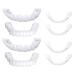 Flipped warmth veneers dentures to put on 2 pairs of snap on dentures comfort false teeth teeth for plug in adjustable dentures for bad teeth (top and bottom)