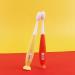 Zumaha Compact Toothbrush 2-Pack for Toddlers - Soft Bristles Suction Cup Ergonomic Design for Ages 1-5 - Buy Online on GoSupps.com