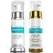 Rosadyn Rosacea Treatment Serum for face redness and hydrating Eye Cr me w/Manuka Honey | Set of 2 sensitive skin facial care products
