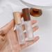 Large Capacity Frosted Glass Spray Bottle - Refillable Travel Perfume & Makeup Container (Brown) | Portable Essential - Buy Online on GoSupps.com