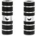 Amotor 2Pcs Black Aluminum Alloy BMX Lead Foot Pegs - Buy Online on GoSupps.com