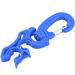 Tbest Scuba Diving Hose Holder Clip - Double BCD Regulator Retainer Buckle Hook | Quick Release Lanyard for Dive Snorkeling - Blue - Buy Online on GoSupps.com