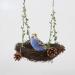 WACURRENTHYD Natural Rattan Nest Small Medium Large Bird Swing for Parrot Parakeet Cockatiel Conure Cockatoo Macaw Amazon African Grey Lovebird Finch Canary Budgie Cage Perch Toy (Small) - Buy Online on GoSupps.com