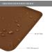 Reopet Silicone Pet Feed Mats - Waterproof Dog & Cat Mats with Elevated Edges | 53x37 cm (1-Pack) - Brown - Buy Online on GoSupps.com