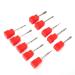 NAROOTE Nail Drill Bit Set 10Pcs Nail Drill Bits Nail Polishing Burr Manicure Pedicure Accessory Tool Set(F11-F20) - Buy Online on GoSupps.com