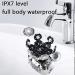 Best 7D Electric Head Shaver for Bald Men | USB Rechargeable Rotary Grooming Kit | Waterproof Beard Trimmer with LED Display | 6 in 1 - Buy Online on GoSupps.com