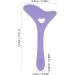 Aid Reusable Silicone Eye Makeup Tool with Cream Applicator for Eye Shadow Mascara Drawing Ple Mascara Resource Device Multi Function Multi Atti (Purple) - Buy Online on GoSupps.com