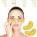Tomsey Crystal Collagen 24k Gold Under Eye & Lip Gel Pads Face Mask Anti Aging Wrinkle Gel Under Eye and Lip Patches Vegan Cruelty-Free Self Care (5 Pairs of Eye Masks) - Buy Online on GoSupps.com