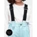 Therm Toddler Snow Pants - Waterproof Insulated Ski Bibs for Kids 2T - Classic Iced Aqua - Buy Online on GoSupps.com