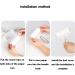 Portable Lint Rollers for Pet Hair - 60 Sheet Tearable Brush for Dog & Cat Fur Removal | Eco-Friendly Green Design - Buy Online on GoSupps.com