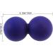 Buy Gleavi 3ST Peanut Ball - Yoga & Massage Therapy for Plantar Fasciitis | Self-Massage Mobility Balls - Buy Online on GoSupps.com