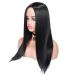 Quantum Love Long Natural Straight Wig | Middle Part | Realistic Synthetic | Black Color | Heat Resistant | Women's Daily & Party Wear - Buy Online on GoSupps.com