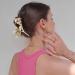 ATODEN Metal Flower Claw Clips for Thick Hair - 2 Pcs Large 4.3'' Rose Hair Clips - Cute Gold & Silver Hair Claws for Women - Strong Grip Jaw Clips for Medium to Thick Hair - Buy Online on GoSupps.com