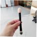 FOMIYES Double-ended Makeup Brush Concealer Brush Sponge Foundation Brush Make up Blending Blush Brush Beauty Double Ended Brush Mascara Plastic Cosmetics Miss Non Latex 19X2.5CM As Shown - Buy Online on GoSupps.com
