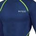 Sinzelimin Men's Compression Sports Suit | Quick-dry Training Gym Yoga Set | Blue Medium - Buy Online on GoSupps.com
