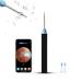 Ear Wax Removal - Ear Wax Remover Tool with Ear Cleaning kit - Ear Cleaner with Camera - Earwax Removal Kit with Light - Ear Camera with 6 Ear Spoon - Ear Cleaner for Black Wolf wush Ear Cleaner