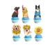 24PCS Children Cake Toppers Cupcake Toppers Cake Decorations Children Birthday Party Supplies Decorations (2)