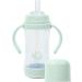 Green Sprouts Glass & Sprout Ware Sip & Straw 5oz. - Plant-Plastic | Platinum Silicone | Dishwasher Safe - Ages 6mo+ | Hormone-Free | Light Sage - Buy Online on GoSupps.com