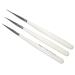 Brussels08 3-part nail art brush set nail brush UV-Gel malfstift liner flower drawing pen manicure fine details stone painting polish brush for nail studio art painting accidentally