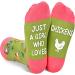 Zmart Funny Socks for Girls, Novelty Girls Socks, Cute Girls Socks Kids Socks 7-10 Years Chicken 8-12 Years
