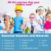 OPTIMUS WEIGHT Kids 11 Vitamins & Minerals Gummies for Overall Health and Immune Support -Delicious Flavor Vegetarian Gluten Free 100% Natural - Ages 2+ Made in USA- 90 Gummies - Buy Online on GoSupps.com
