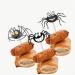 Halloween Happy Spiders Cupcakes Toppers Party Food Decorations Sticks Picks (24 Pack) - Buy Online on GoSupps.com