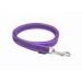 Mystique Rubberized Leash 20mm with Hand Loop Standard Carabiner purple 3m 3m purple