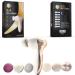 Facial Cleansing Brush 7 in 1 Premium Flawless Gold Edition Face Scrubber Exfoliating Cleanser Deep Gently Exfoliation Perfect for Acne Skin Wash Speed System Reinforced for All Skins. Perfect Gift