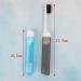 Digjobk Toothbrush Cup Set - 5PC Portable Folding Soft Toothbrushes for Travel & Camping - Durable Mini Plastic Design - Buy Online on GoSupps.com