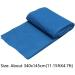 MOIAK Pool Table Cloth - Premium Billiard Felt for 7 or 8 ft Tables | 340x145 cm | Blue | Ideal for Bars, Clubs, and Hotels - Buy Online on GoSupps.com