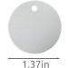 StayMax Round Aluminum Blank Tags Stamping Blanks Engraving Blanks 25 Pack (Siver) - Buy Online on GoSupps.com