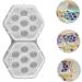 Operitacx Box Dice Box Mold Resin Epoxy Silicone Mold Epoxy Silicone Casting Mold Seven Piece Set Hexagon - Buy Online on GoSupps.com