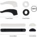 16 Pairs Anti-Slip Glasses Holders & Accessories | Silicone Ear Hooks Nasal Pads for Sunglasses & Reading Glasses - Buy Online on GoSupps.com
