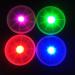 Xubx LED Illuminated Dog Frisbees Set - Durable Rubber Training Toys for Dogs - 2 Pack in Purple & Blue - Buy Online on GoSupps.com