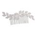 FRCOLOR Wedding Tiara Tiara Bridal Side Comb Crystal Hair Comb Bridal Comb Wedding Hair Comb Wedding Hair Accessories Bride Simple Wedding Headpiece