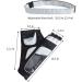 SOPOGER Archery Hip Quiver - 3 Tube Grey Bow Belt Quiver for Youth, Teens, and Adults - Buy Online on GoSupps.com