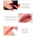 QiBest Mini Capsule Lipstick Set - 6 Velvet Matte Long Lasting Lipsticks | Moisturizing & Safe Make-Up Gift for All Skin Tones - Buy Online on GoSupps.com