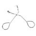 Hemoton Partial Eyelash Curler Lash Curls Tools Eyelash Curler Tools Eyelash Makeup Tools Mini Heated Eyelash Curler Handheld Eyelashes Curling Clip Stainless Steel Girl Travel Accessories 9.70X5.30X0.90CM
