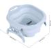 Pied De Seau De Pied Portatif Pliable Seau De Spa Cadre volutif Conception D'auto-Drainage Seau De Trempage Pour la Maison(Bleu) - Buy Online on GoSupps.com