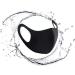 Pack of 5 Face Cover Unisex Black Washable Dust Cotton Mouth Cover Reusable Cotton Fabric Face Mask - Buy Online on GoSupps.com