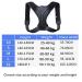 Back Posture Corrector Corset Clavicle Spine Posture Correction Back Support Belt Comfortable Soft Strip Corrector For Adult Black lofty ambition - Buy Online on GoSupps.com