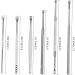 Healeved Ear Cleaning Tools Set - 4 Pcs Spring Ear Pick Kit for Ear Wax Removal - Buy Online on GoSupps.com