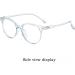 kurkip Blue Light Blocking Silica Glasses Computer Glasses for Women Men Kids Teens Eye Protection Unbreakable Frame Anti-Blue Ray Glasses With Case Anti UV400 & Eyestr - 2Pcs - Buy Online on GoSupps.com