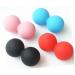 Solustrie Self Massage Peanut Ball - Double Massage Yoga Roller for Foot Sole & Whole Body Fitness Red - Buy Online on GoSupps.com